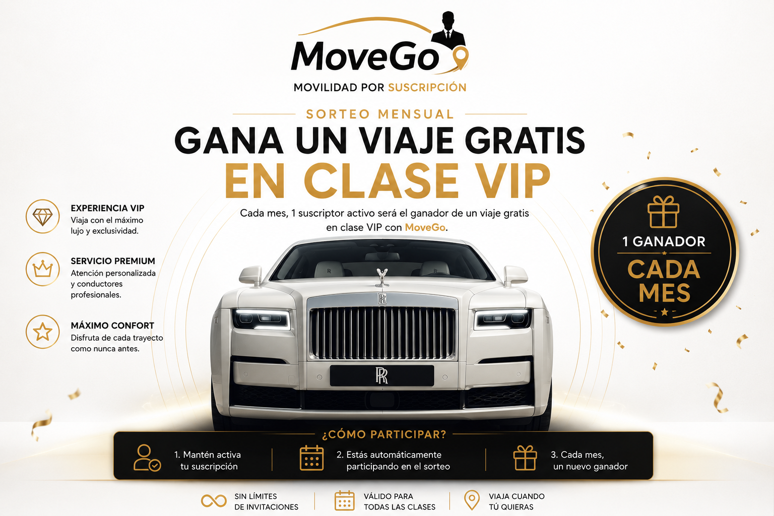 Promoción MoveGo sorteo VIP